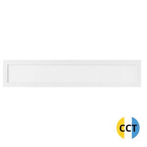 Panel LED de superficie con marco blanco CCT 25W 2000Lm 3200K 60x12cm. (Electro DH 81.712/CCT) - Product Image 1