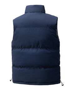 OEM Best-seller Gilet bouffant d'automne en toile de haute qualité Logo personnalisé de grande taille veste sans manches gilets pour hommes - Product Image 2