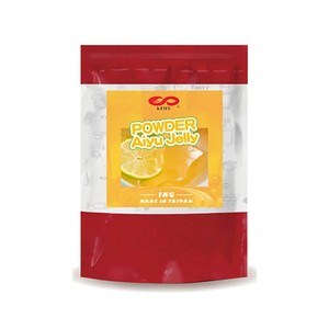 Poudre de gelée Aiyu de haute qualité, aromatisée naturellement, parfaitement associée au jus d'aloe vera dans un emballage en sac - Product Image 2