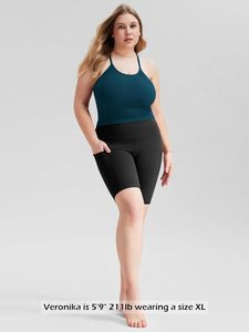 Lot de 3 débardeurs en tricot côtelé pour femmes respirant 82% nylon 18% spandex longueur courte pour l'hiver - Product Image 5