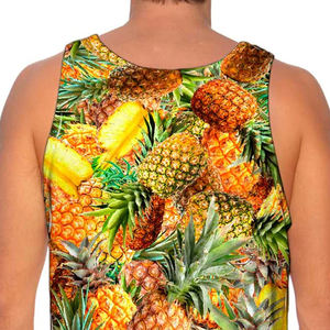 Nueva Camiseta Deportiva de Tirantes para Hombre, 100% Poliéster, Sublimación Personalizada, Secado Rápido, Ultra Ligera - Product Image 5