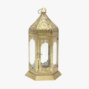 Mini Faroles Marroquíes Decorativos Colgantes y de Mesa, Portavelas de Metal para Velas de Té, Luces para Eid Mubarak Ramadán - Product Image 4