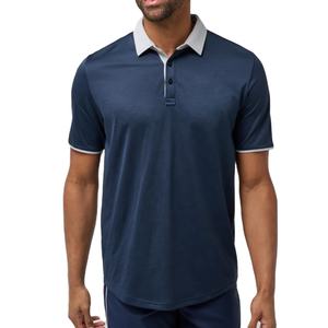 Polos de verano para hombre, manga corta de secado rápido, logotipo de caballo pequeño bordado, moda informal, ropa elegante Simple, venta al por mayor 2025 - Product Image 1