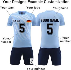 Maillots de football personnalisés Kits maison/extérieur pour garçons hommes enfants | Ensembles de football personnalisés (chaussettes de chemises) | 100% polyester à séchage rapide - Product Image 3