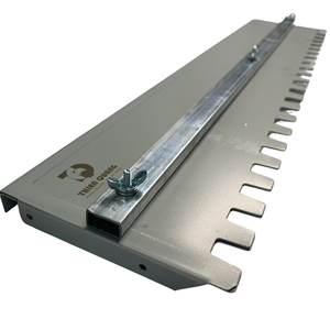 Épandeur d'adhésif pour carrelage Truelle crantée réglable 500 à 1100mm, outil d'épandage de mortier professionnel, dents de scie 10x10 12x12 15x15mm - Product Image 6