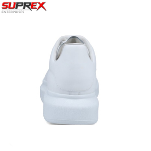 Baskets blanches surdimensionnées, vente directe d'usine, respirantes, légères, chaussures de mode pour hommes, imprimé léopard, dessus en PU - Product Image 3