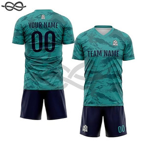 Vente en gros, sublimation personnalisée, impression numérique, maillot de football à séchage rapide, maillot de football de couleur personnalisée - Product Image 2