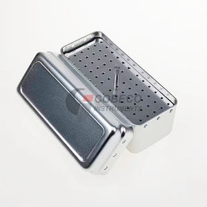 Bandeja Organizadora de Esterilización, Bandeja de Aluminio Ligera con Perforaciones, Casete de Autoclave Médico para Clínica y Hospital - Product Image 6