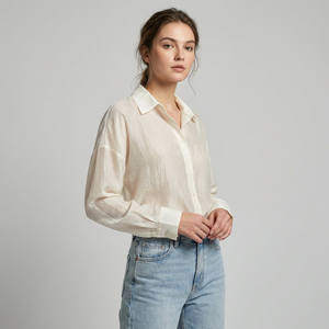 Chemise légère et simple en 90% Lyocell - Product Image 1