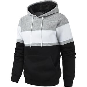 Offre Spéciale hommes sweats à capuche en couleur différente 100% coton confortable pull hommes sweats à capuche dernière conception sweats à capuche hommes - Product Image 3