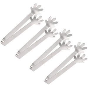 Pinces à glaçons en acier inoxydable de qualité supérieure pour bar et restaurant pinces à glaçons en acier inoxydable - Product Image 1