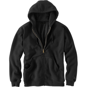 Proveedor de Sudaderas con Capucha Personalizadas para Hombre, con Cremallera Completa, Estampado Bordado en Relieve, Bolsillo Tipo Canguro y Cordón Ajustable - Product Image 1