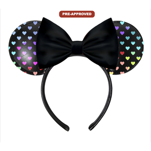 Diadema Personalizada de Fábrica con Diseño de Orejas de Ratón Hecho a Medida, Accesorio para el Cabello con Aprobación Directa para Estilo Muñeca - Product Image 1