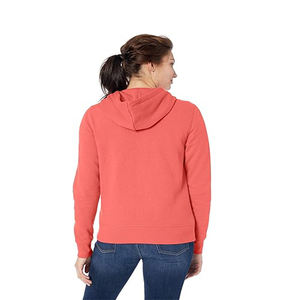 Fabrication conception personnalisée automne vente chaude femmes sweats à capuche décontracté 100% coton poche surdimensionné basket-ball régulier - Product Image 3