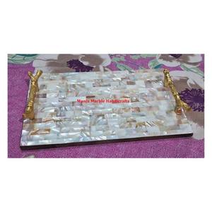 Indien plus grand prix bas disponible en bois vadrouille incrustation miroir travail main incurvé rond Super Design pour la maison salle de bain décoration article - Product Image 2