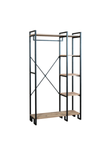 Metal <b>Clothes</b> <b>Rack</b>, Garment <b>Rack</b>, Freestanding Wardrobe, <b>Clothes</b> Organizer, Open Closet System, Clothing Storage <b>Rack</b>, Metal War - Product Image 4