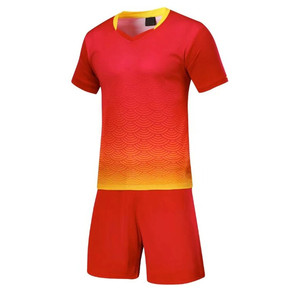 Uniforme de fútbol de equipo profesional al por mayor para hombres, conjunto de uniforme de fútbol de diseño personalizado OEM, uniforme de fútbol de ropa deportiva al por mayor - Product Image 5