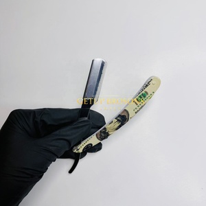 Maquinilla de afeitar profesional de seguridad para hombre, de una sola hoja, de acero inoxidable, con diseño recubierto de papel, personalizable, marca privada - Product Image 3