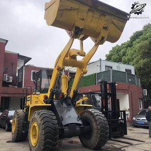 Chargeuse sur pneus Komatsu380 d'occasion 16,3 tonnes 3m³ de godet Marque japonaise d'origine Matériel de construction d'occasion Faible nombre d'heures Certifié CE - Product Image 3
