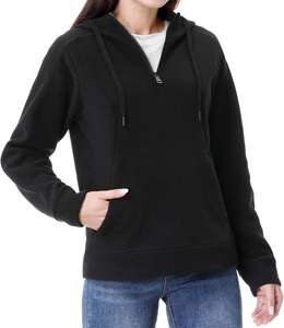 Sudaderas con capucha acogedoras personalizadas para mujer, jersey de gran tamaño, conjunto con cremallera, ropa de calle de invierno a la moda de talla grande, ropa de gimnasio - Product Image 6
