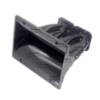 Guide d'ondes pour ligne de sonorisation 2*1 pouce, 255*190*230mm, avec tweeter à gorge de 1 pouce, accessoire pour haut-parleur PA et cornet