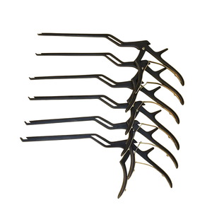 Juego de Seis Piezas de Rongeur Kerrison de Acero Inoxidable, Instrumentos Quirúrgicos Angulados para Huesos de la Columna Vertebral, Accionamiento Manual, Aprobado por CE - Product Image 1
