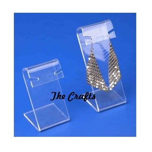 Support de présentation de bijoux en acrylique pour collier, boucles d'oreilles et accessoires, support de bijoux transparent à prix raisonnable - Product Image 5