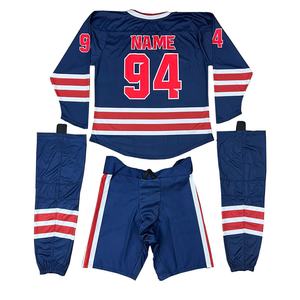 ชุดยูนิฟอร์มฮอกกี้น้ำแข็ง เสื้อ กางเกง ถุงเท้า พร้อมออกแบบและใส่โลโก้ของคุณเอง - Product Image 1