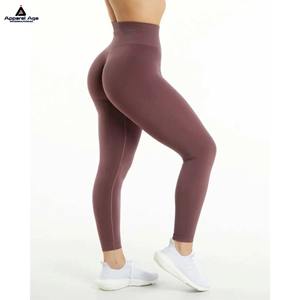 Vente en gros Nouveau Collants de yoga taille haute sans couture Scrunch Butt Workout Leggings push-up pour femmes Leggings de haute qualité pour femmes - Product Image 2