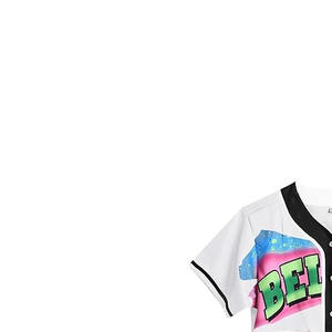 Camisetas de béisbol de poliéster transpirables personalizadas para mujer OEM uniformes deportivos impresos estilo al por mayor pedido a granel disponible - Product Image 5