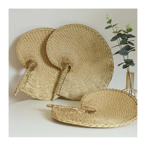 Éventail en bambou en forme de muti vietnamien Éventails en paille tissés à la main pour cadeau de mariage et décoration de la maison-Caryln 0084935825297 - Product Image 5