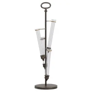 Jarrón de Flores Artístico de Hierro Hecho a Mano de Diseño de Lujo, Decoración de Alta Gama Ecológica para Mesa, ZAHID EXPORT - Product Image 1