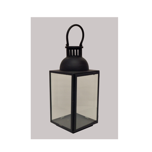 ขายร้อนปี 2024 โคมไฟโลหะพร้อมที่จับแขวนและโคมไฟเทียนผนังกระจกรูปสี่เหลี่ยมขายในราคาต่ํา - Product Image 1