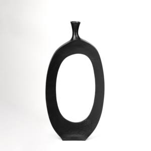 Vase à fleurs en métal pour la décoration intérieure, vase en aluminium pour la maison et le salon Décoration de table vintage et hôtels - Product Image 3