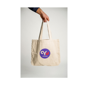 Bolsa de Mano de Algodón Hecha a Mano para Mujer, Moderna y de Súper Calidad, con Dos Asas y Cierre Abierto, la Mejor Oferta para Uso Cosmético y de Playa - Product Image 1