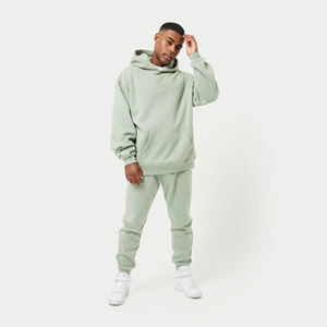 Sudadera con capucha de gran tamaño con estampado gráfico Puff de alta calidad 100% algodón personalizado peso pesado Streetwear estilo Hip Hop para hombres - Product Image 3