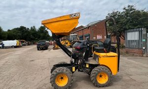 รถตักล้อยาง JCB รุ่น HTD-5 แบบไม่มีมลพิษ ขนาด 1 ตัน แบบเทท้ายสูง พร้อมเครื่องยนต์และลูกปืน สำหรับงานก่อสร้างและจัดสวน - Product Image 5
