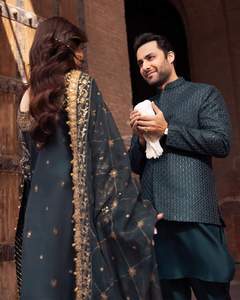 Qualité supérieure décontracté pakistanais indien femmes robes nouveautés 2024 Salwar kameez pelouse robes ODM 40008 - Product Image 2