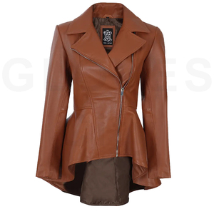 GANTS City Wholesale Femmes en cuir véritable Slim Fit Winter Fashion Veste en cuir Motorcycle Auto Racing Windproof Quick Dry - Product Image 2