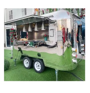 Remorque alimentaire mobile à vendre, cadre en acier inoxydable durable, garantie de 2 ans, résistant à la rouille, design attrayant pour un nouveau camion de nourriture - Product Image 2