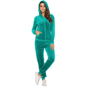 Survêtement à séchage rapide pour femmes, meilleure conception, vêtements de jogging, propre logo, vêtements de sport en coton - Product Image 1