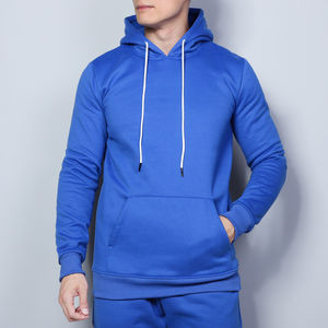 100% coton Jogging porter ensembles amérique mode hommes costume décontracté à capuche fermeture éclair survêtements hommes Private Label formation survêtements - Product Image 2