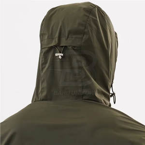 Último estilo 2025 invierno cálido hecho a medida hombres rompevientos con capucha conjuntos de calidad superior hombres rompevientos con capucha conjuntos - Product Image 4