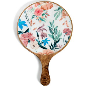 Tazón de esmalte colorido de madera de buena calidad superior para vajilla y plato de servir diseño personalizado esmalte de madera de mango - Product Image 1