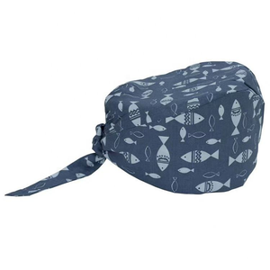 Bonnet chirurgical évacuant la sueur avec des panneaux de maille respirants de conception d'attache et une construction douce et légère - Product Image 5