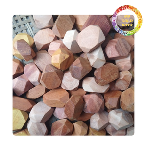 Pierres d'équilibrage en bois Montessori Tumi Ishi | Jouet créatif pour enfants | Origine Viet Nam - Product Image 1