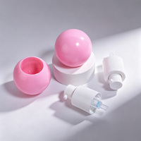 Capuchon de parfum sphérique de 20 mm avec pompe à lotion et vaporisateur à brume fine pour un dosage précis