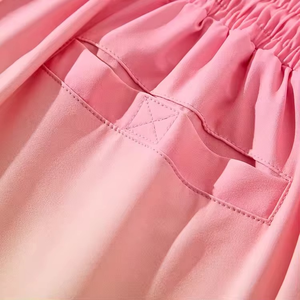 Nouveaux shorts de yoga et de course d'été pour filles et femmes, personnalisables avec logo, imprimés, anti-transparence, taille haute, respirants, les plus vendus - Product Image 2