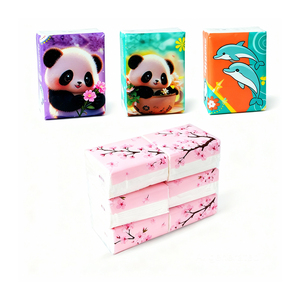 <b>Facial</b> <b>Tissue</b> Paper Bulk Wholesale Soft and Strong High Absorbency Eco Friendly OEM Private Label for Hotel Office - Product Image 2