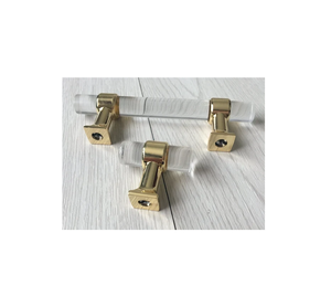 Acrylic Handle Drawer Dresser Pulls Knob Kitchen Cabinet Door for 2 Piece for at Best Price Natural Craft - Product Image 2